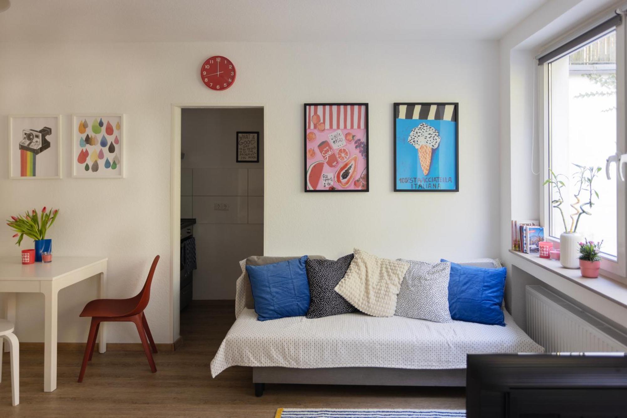 Central Apartment With Terrace And A Free Parking 杜伊斯堡 外观 照片